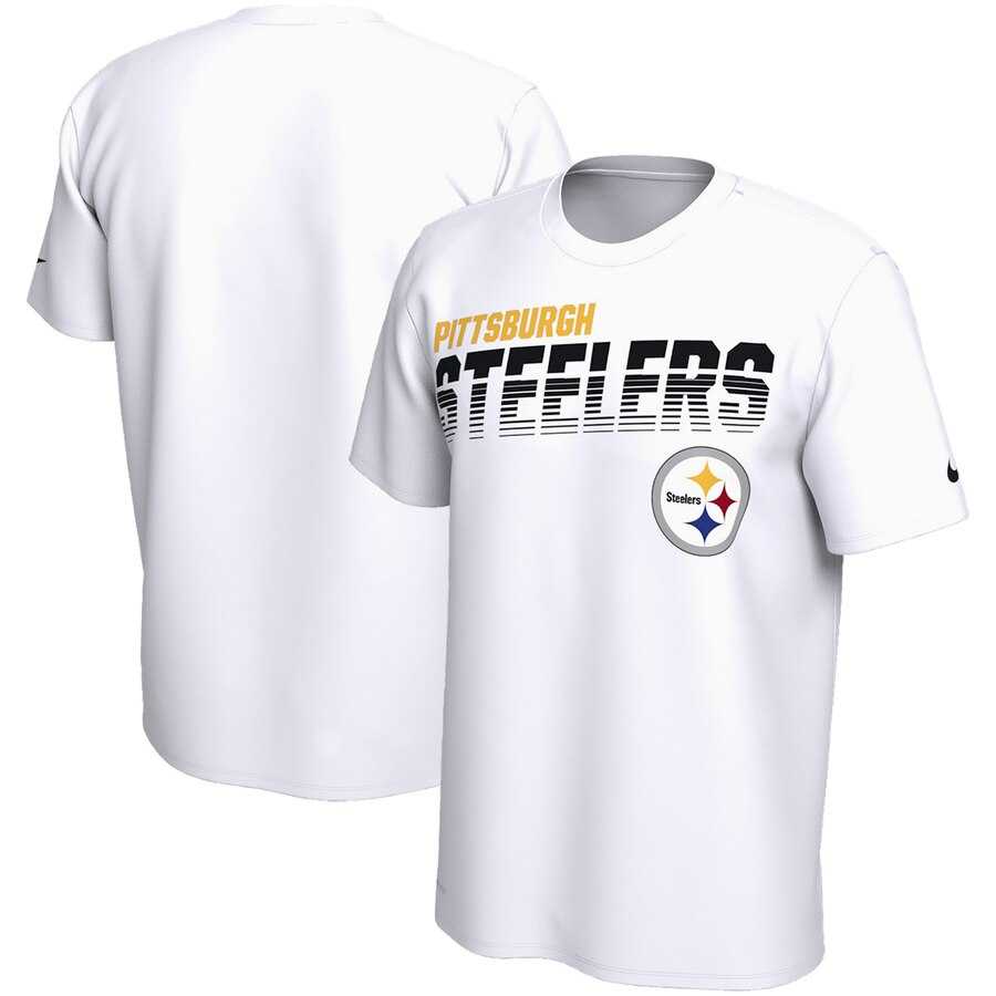 Pittsburgh Steelers Nike Sideline Line of Scrimmage Legend Performance T-Shirt White,We sell and wholesale Pittsburgh Steelers Nike Sideline Line of Scrimmage Legend Performance T-Shirt White on line form chian!